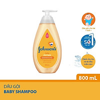 Dầu gội Johnson's Baby dịu nhẹ (800ml)