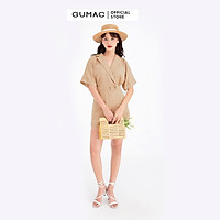 Áo sơ mi nữ GUMAC DB714 Jumpsuit phối túi