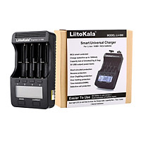 LiitoKala Lii-500 Battery Charger Smart Charger w/ 4 Battery Slots LCD Display for Ni-MH Ni-Cd Li-ion Rechargeable