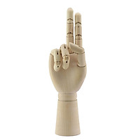Nghệ Thuật Hình Nộm, Nghệ Thuật Gỗ Hình Nộm Tay Cánh-Hoàn Hảo Cho Vẽ, Phác Thảo, 7 Inch Gỗ Sectioned Linh Hoạt Ng