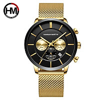 Đồng hồ nam HANNAH MARTIN chính hãng - model HM-120 - chống nước tốt - bảo hành 1 nă