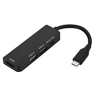 HUB Type-C to Micro USB 3.0 2.0 HDMI Thunderbolt 4 Port Splitter Adapter Compatible for MacBook Pro Samsung Galaxy S9/S8/Note 9