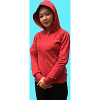 Áo khoác nữ GOKING vải da cá dày 100% cotton, thích hợp chống nắng và giữ ấm hiệu quả
