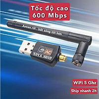 USB WIFI tốc độ 150Mbps, giúp máy tính laptop bắt sóng WIFI, hàng nhập khẩu
