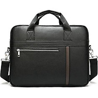 Cặp nam công sở da bò thật vừa laptop 14inch Marrant - BHM7008 Hàng chính hãng
