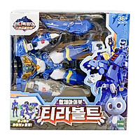 Đồ Chơi Mô Hình MINIFORCE Robot Siêu Khủng Long Tyranno Sấm Sét Cùng Siêu Nhân Volt Tố 304033