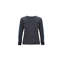 Áo T-shirt Bé Gái có Bo Tay_Yvette LIBBY N'guyen Paris_YVETTE COOL GT2 _Màu Xanh (Navy) _Cotton Mélange hữu cơ (Organic)