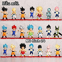 Bộ 21 nhân vật mô hình đồ chơi Dragonball Goku Frieze gohan vegeta dragon ball bảy viên ngọc rồng