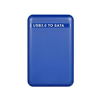 Hộp đựng HDD 2,5 inch Bộ chuyển đổi USB3.0 sang SATA (Màu xanh lam)