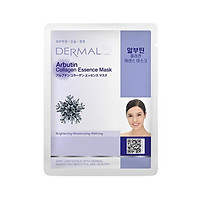Mặt nạ Dermal dưỡng da tinh chất Arbutin Collagen 23g - Giúp cân bằng da, làm sạch, loại bỏ dầu dư thừa, giúp da sáng bóng