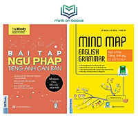Bộ 2 Cuốn Học Tiếng Anh Tại Nhà: Bài Tập Ngữ Pháp Tiếng Anh Căn Bản + Mindmap English Grammar - Ngữ Pháp Tiếng Anh Bằng Sơ Đồ Tư Duy (Học Cùng App MCBooks) – MinhAnBooks