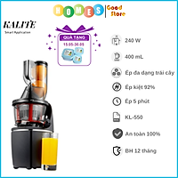 Máy Ép Chậm Châu Âu KALITE KL-565 Công Suất 240W - Hàng Chính Hãng