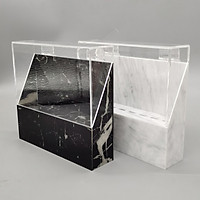 8 Slots Tweezers Stand Holder, Acrylic Display Stand Eyelash Extensions Supplies Make up Tools Accessories