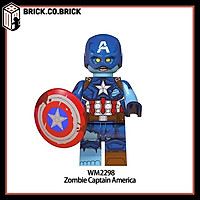 Đồ Chơi Lắp Ráp Zombie Người nhện Captain Doctor Strange Người sắt Thanos Siêu Anh Hùng What if WM6132