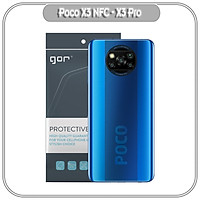 Ốp lưng cho Xiaomi Poco X3 NFC - X3 Pro Trong Suốt che camera GOR - hàng nhập khẩu