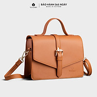 Túi đeo chéo nữ thời trang YUUMY YN82 - Chất liệu da tổng hợp cao cấp, không bong tróc, không thấm nước - Sử dụng đi dạo, đi làm, đi tiệc...(Dài 21cm x Rộng 8 cm x Cao 15cm)