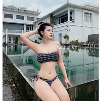 Set bikini kẻ ( Hai mảnh đồ bơi cao cấp )