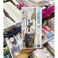 Postcard Bungo Stray Dogs hộp ảnh 188 ảnh to nhỏ ( giao mẫu ngẫu nhiên )