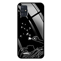 Ốp lưng Kính Cường Lực cho Samsung Galaxy A51 - 0092 BOCONGANH - Hàng Chính Hãng