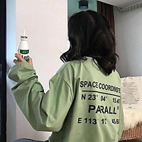 Áo Thun Nam Nữ Form Rộng Tay Dài Nam Nữ Unisex Parall