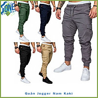 Quần Jogger kaki Nam Quần jogger cho nam giới Quần jean ôm vừa vặn Quần jean skinny jean đàn ông trẽ trung và lịch lãm thích hợp cho các bạn nam đi dã ngoại, du lịch, đi phượt