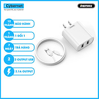 Củ sạc 2 cổng USB Remax RP-U35 - Hàng chính hãng