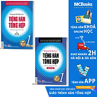 Combo Tiếng Hàn Tổng Hợp Sơ Cấp 1 Dành Cho Người Việt Nam Bản In Màu - Học Kèm App