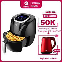 Nồi Chiên Không Dầu điện tử 5.0L Mishio MK269 - hàng chính hãng