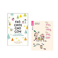 Combo 2 cuốn : Trò Chơi Cho Con: Trò Vui Dễ Nhất Thế Gian Với Một Tờ Giấy + Cách Khen, Cách Mắng, Cách Phạt Con