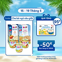 Combo ăn dặm HiPP Organic số 6: Dành cho bé ngủ sâu giấc