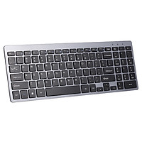 Bàn Phím Không Dây 2.4G Siêu Mỏng Yên Tĩnh 95 Phím Cho Máy Tính Xách Tay PC - Màu Đen Tiếng Anh