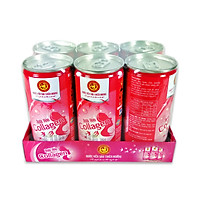 Lốc Nước Yến Thiên Hoàng Collagen (6 Lon x 190 ml)