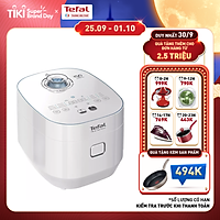 Nồi cơm điện Fuzzy Xpress RK522168 - Công suất 750W - Dễ dàng sử dụng với 1 nút nhấn - 12 chương trình nấu chuyên dụng - Hàng chính hãng