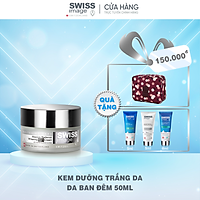 Kem Dưỡng Trắng Da Ban Đêm Swiss Image Absolute Radiance Whitening Night Cream 50ml