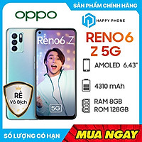 Điện Thoại Oppo Reno 6Z 5G (8GB/128G) - Hàng Chính Hãng - Đã kích hoạt bảo hành điện tử