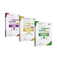 Combo thần tốc Toán – Ngữ văn – Tiếng Anh