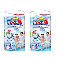 Combo 2 bịch tã quần Goo.n Premium super jumbo XL42 miếng