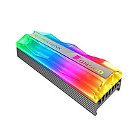 JONSBO M.2-2 RGB SSD Heatsink for M.2 2280 Single Sided SSD Support ARGB Syncing Light SSD Aluminium Radiator with