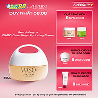 Kem Dưỡng Da Shiseido Waso Clear Mega-Hydrating Cream (50ml) - 13958