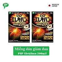 Combo 2 hộp miếng dán giảm đau Pip Elekiban 200mT cải thiện tuần hoàn máu hàng chính hãng