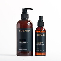 Combo dầu gội Herbario 270ml + nước xịt dưỡng vỏ bưởi và bồ kết Herbario 100ml