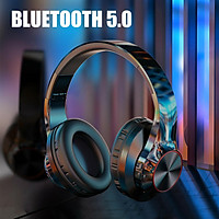 Noise Cancelling Bluetooth Wireless Headphones Over Ear, Comfortable Protein Earpads 25 hours Playtime for Travel Work Sports