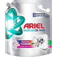Nước Giặt Ariel Chuyên Gia Cửa Trước Bền Hương + Bền Màu Hương Sen Và Nhài Túi 3Kg
