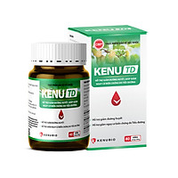 KENU TD - Hỗ trợ giảm đường huyết, giảm nguy cơ biến chứng do Tiểu đường (Lọ 40 viên)