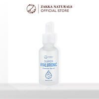 Tinh chất (Serum) Cấp Nước Phục Hồi Da - Super Hyaluronic Serum 30ml - Zakka Naturals