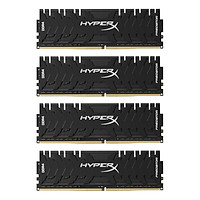 Bộ 4 Thanh RAM PC Kingston 32GB HyperX Predator Black (4 x 8GB) DDR4 3600MHz HX436C17PB3K4/32 - Hàng Chính Hãng