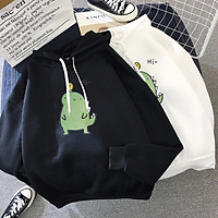 Áo hoodie unisex khủng long SAY HI hot trend Hàn Quốc E057