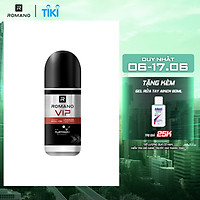 Lăn khử mùi cao cấp Romano Vip Passion mạnh mẽ bí ẩn 50ml
