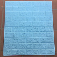 Xốp dán tường giả gạch 3D - Khổ lớn 70x77cm