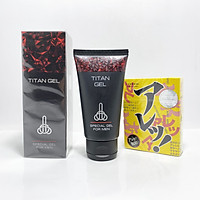 Gel Titan Tăng Kích Thước Cậu Nhỏ Cho Nam Giới - Hàng Chính Hãng Của Nga - Cam Kết Chất Lượng - Tặng Bcs Sagami Hộp 5 Chiếc - Che Tên Sản Phẩm
